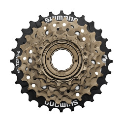 Задняя звездочка (тип трещотка) SHIMANO MF-TZ500-6 14-28T 6 скоростей